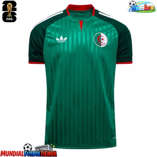 Camiseta Argelia Segunda Equipación Replica Mundial 2026 mangas cortas